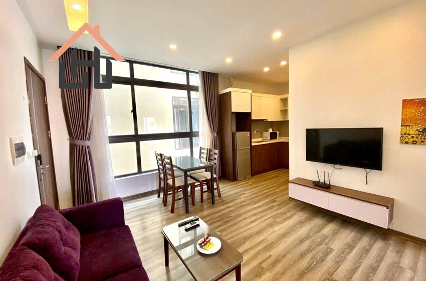 Bright 02 bedroom apartment for rent in Tay Ho, Hanoi