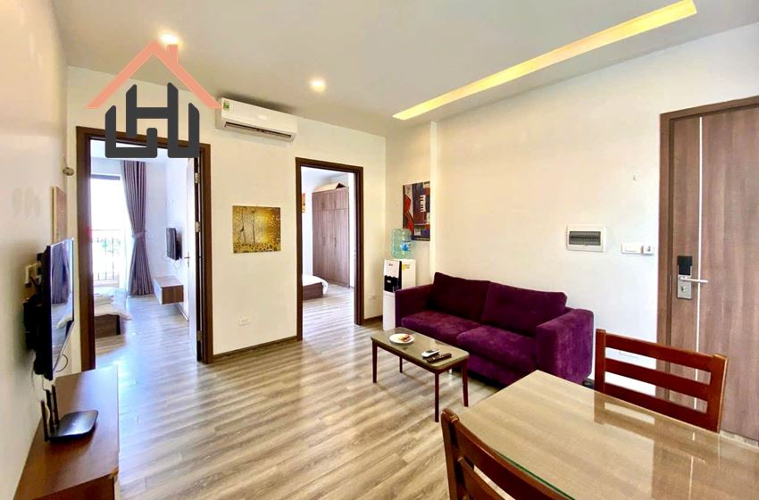 Bright 02 bedroom apartment for rent in Tay Ho, Hanoi
