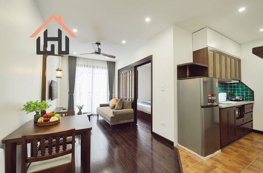 Serviced 1 Bedroom Apartment, Excellent Services in Ba Dinh, Hanoi