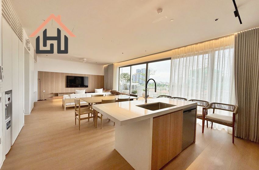 Luxury Lakefront Duplex, Expansive Balcony with Stunning West Lake Views, Tay Ho, Hanoi