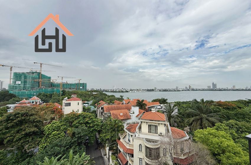Luxury Lakefront Duplex, Expansive Balcony with Stunning West Lake Views, Tay Ho, Hanoi
