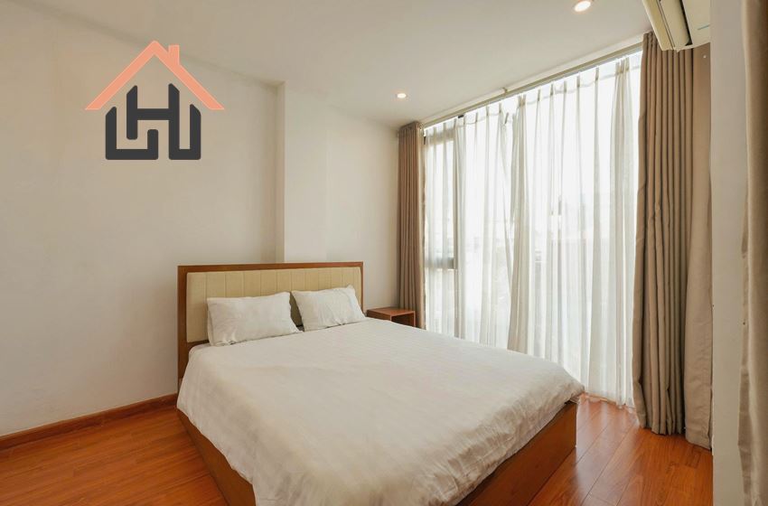Bright & Cozy 2-Bedroom Serviced Apartment for Rent, Linh Lang, Ba Dinh, Hanoi