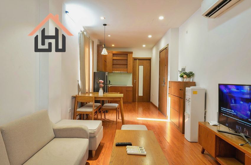 Bright & Cozy 2-Bedroom Serviced Apartment for Rent, Linh Lang, Ba Dinh, Hanoi