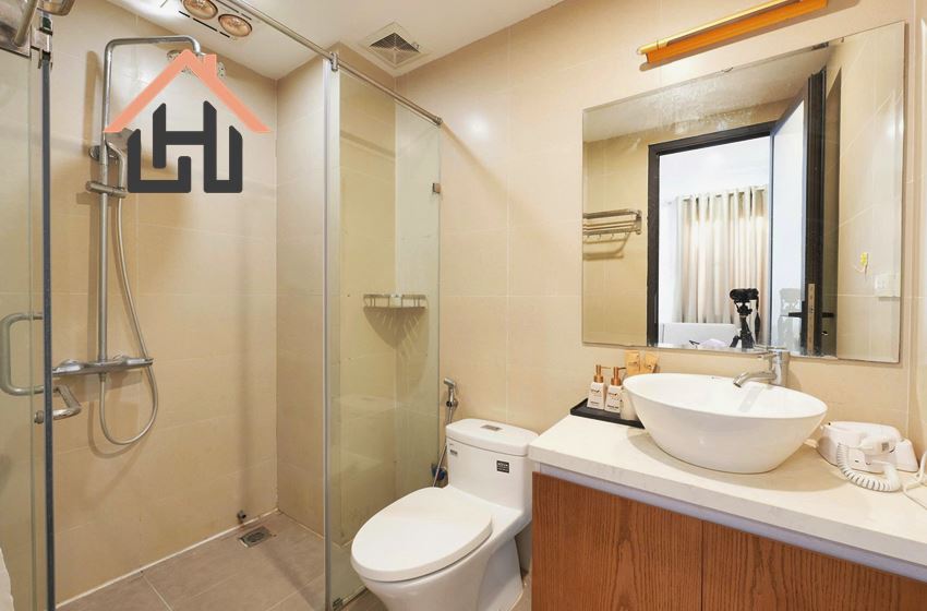Bright & Cozy 2-Bedroom Serviced Apartment for Rent, Linh Lang, Ba Dinh, Hanoi