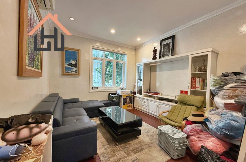Spacious 4 bedroom villa for rent in Block C, Ciputra, Hanoi
