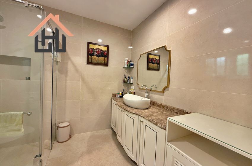 Spacious 4 bedroom villa for rent in Block C, Ciputra, Hanoi
