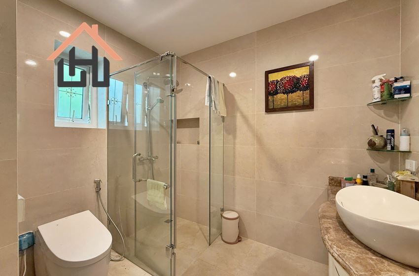 Spacious 4 bedroom villa for rent in Block C, Ciputra, Hanoi