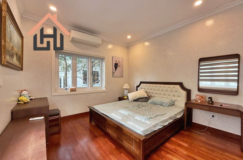 Spacious 4 bedroom villa for rent in Block C, Ciputra, Hanoi