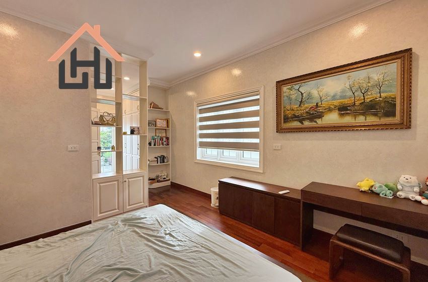 Spacious 4 bedroom villa for rent in Block C, Ciputra, Hanoi