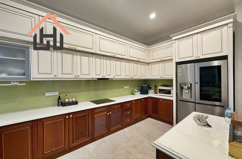 Spacious 4 bedroom villa for rent in Block C, Ciputra, Hanoi