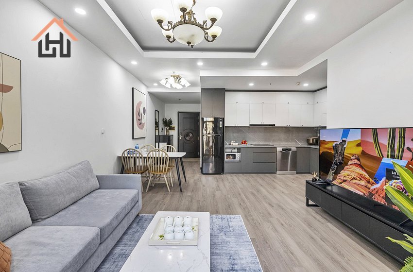 Nice 2 bedroom condominium apartment for rent in Royal city, Hanoi