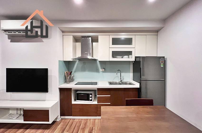 Nice one-bedroom apartment for rent in Kim Ma, Ba Dinh.
