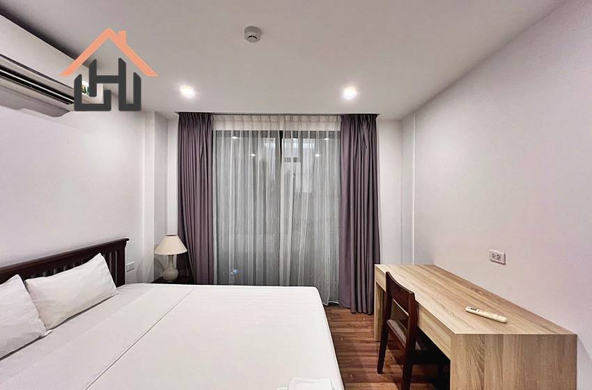 Nice one-bedroom apartment for rent in Kim Ma, Ba Dinh.
