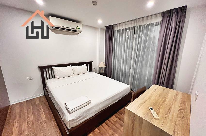 Nice one-bedroom apartment for rent in Kim Ma, Ba Dinh.