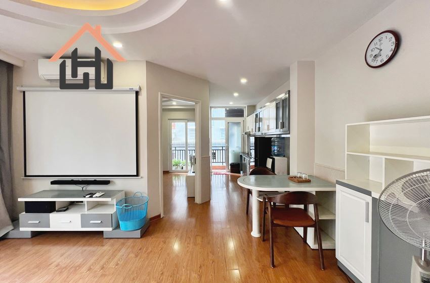 Bright 1 Bedroom Apartment with Balconies in Ba Dinh, Hanoi