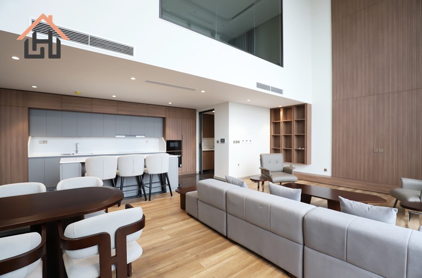 Executive Two Storey Penthouse in Giang Vo St – Fully Furnished