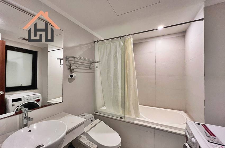 Nice one-bedroom apartment for rent in Kim Ma, Ba Dinh.