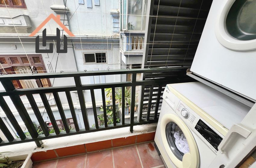 Bright 1 Bedroom Apartment with Balconies in Ba Dinh, Hanoi