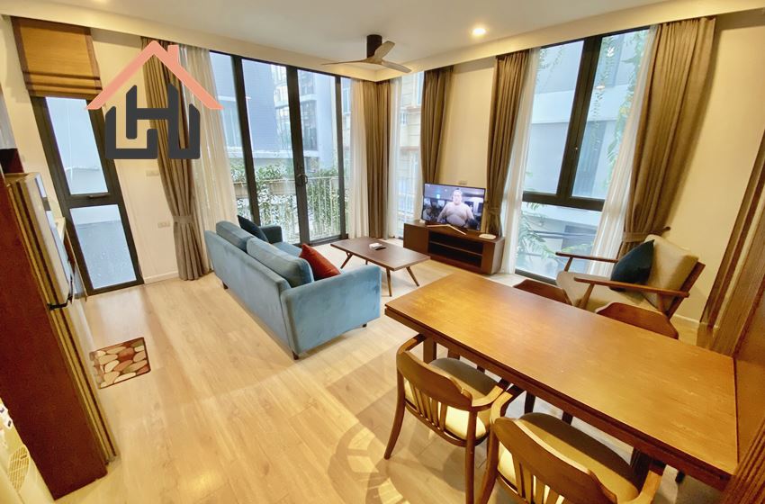 Nice 2 bedroom serviced apartment for rent in Ba Dinh, Hanoi