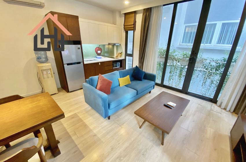 Nice 2 bedroom serviced apartment for rent in Ba Dinh, Hanoi
