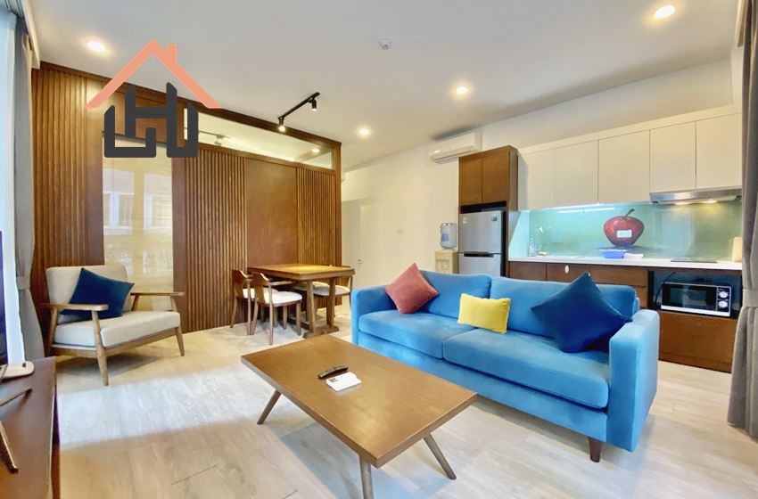 Nice 2 bedroom serviced apartment for rent in Ba Dinh, Hanoi