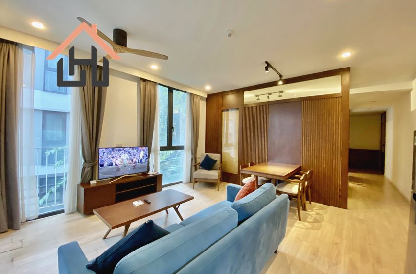 Nice 2 bedroom serviced apartment for rent in Ba Dinh, Hanoi