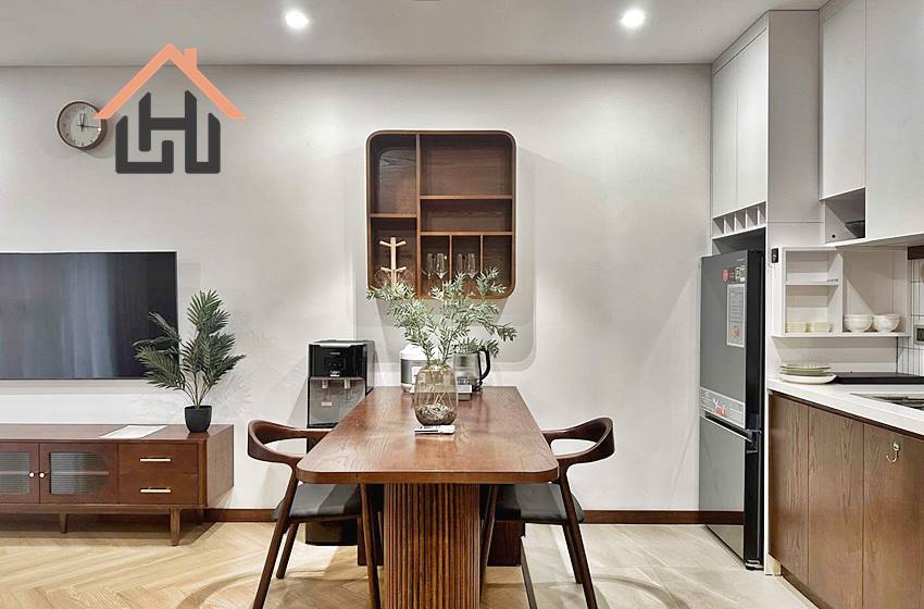 Modern 1-Bedroom Serviced Apartment for Rent in Ba Dinh