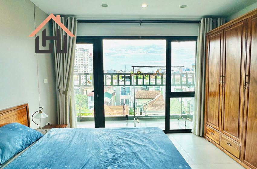 Bright 1-Bedroom Apartment with Balcony, Xuan La, Tay Ho
