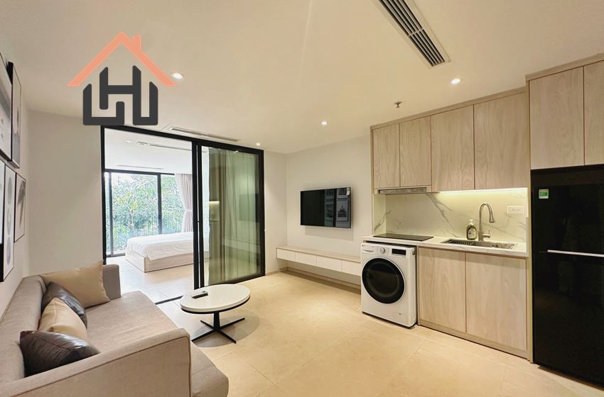 Modern One-Bedroom Apartment in Nhat Chieu, Tay Ho, Hanoi