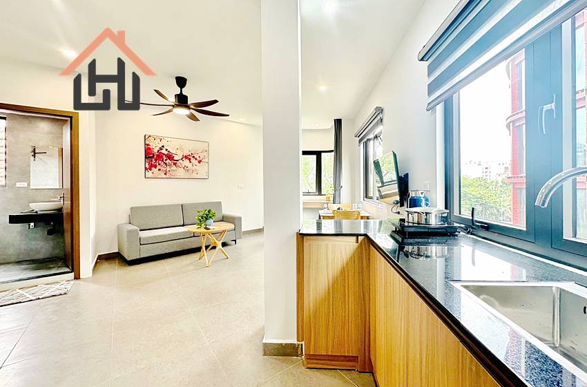 Bright 1 bedroom for rent in Tay Ho