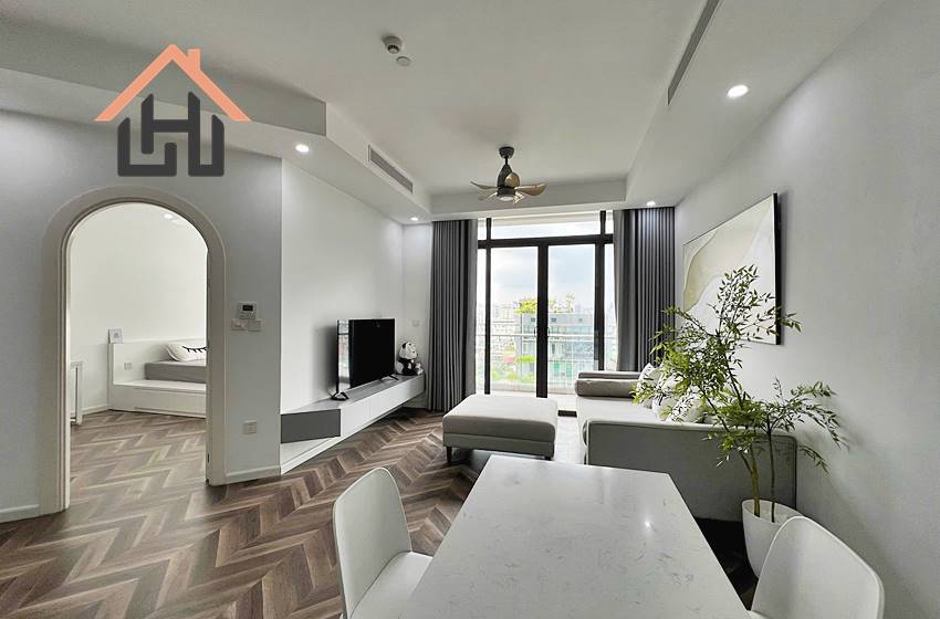 Modern living in this stylish 2-bedroom apartment at the Sun Grand City Thuy Khue.