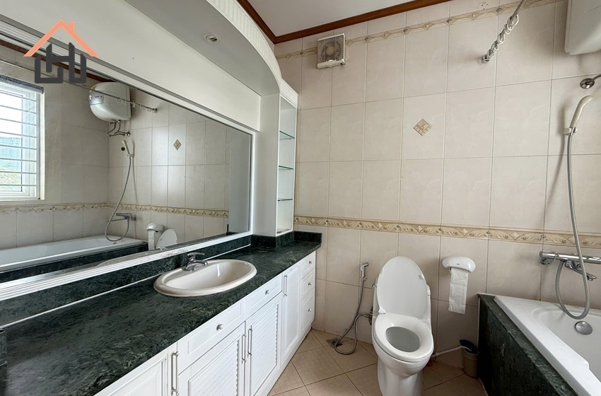 Semi furnished 4 bedroom villa at great location – Ciputra Hanoi