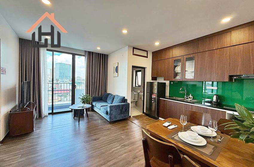 Nice apartment 2 bedroom with balcony for rent in Tay Ho, Hanoi