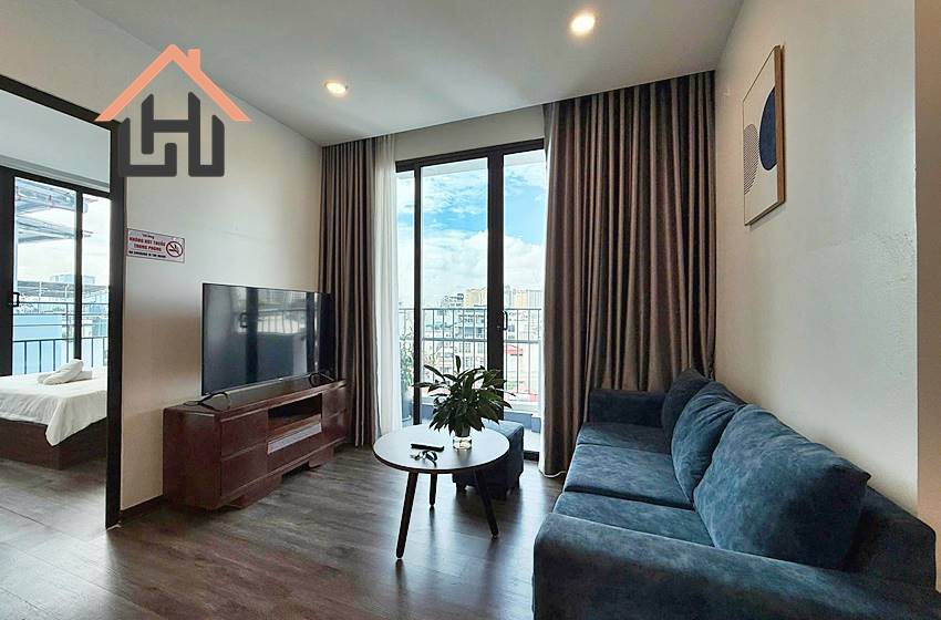 Nice apartment 2 bedroom with balcony for rent in Tay Ho, Hanoi