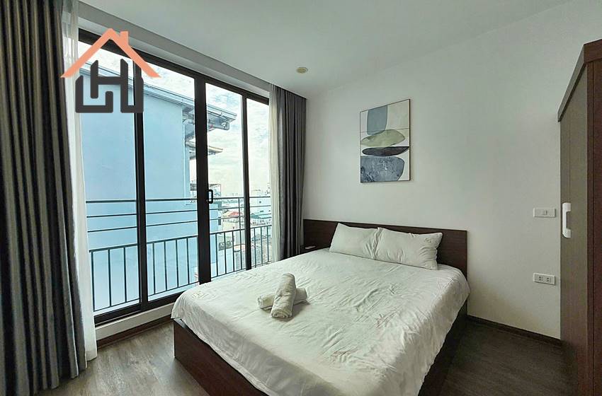 Nice apartment 2 bedroom with balcony for rent in Tay Ho, Hanoi