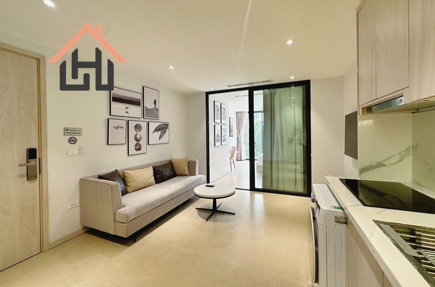 Modern One-Bedroom Apartment in Nhat Chieu, Tay Ho, Hanoi