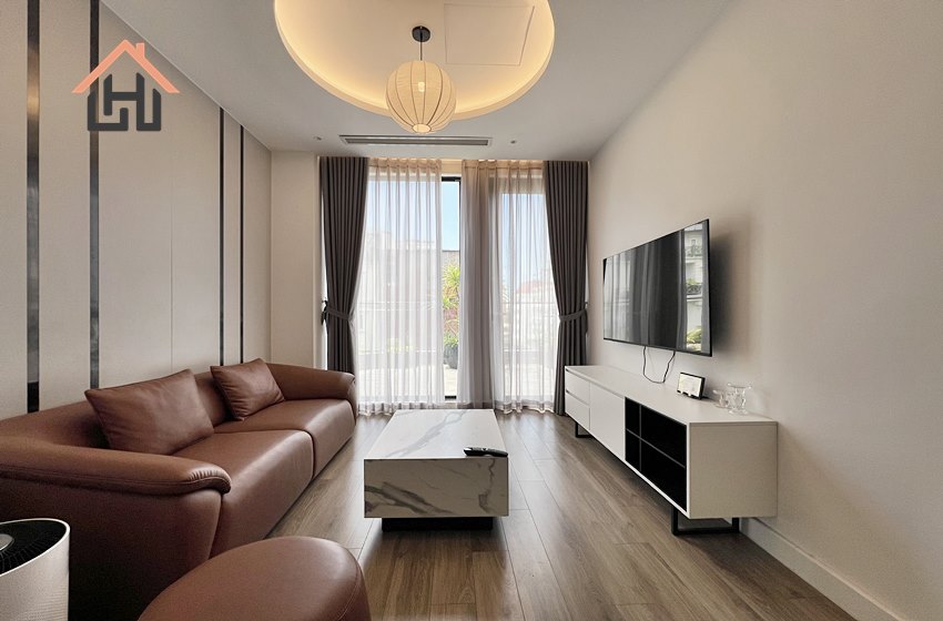Beautiful 2 bedroom apartment for rent in Hoan Kiem with spacious balcony, Hanoi