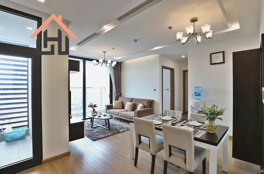 High-Floor 2-Bedroom Apartment with City View, Vinhomes Metropolis, Hanoi