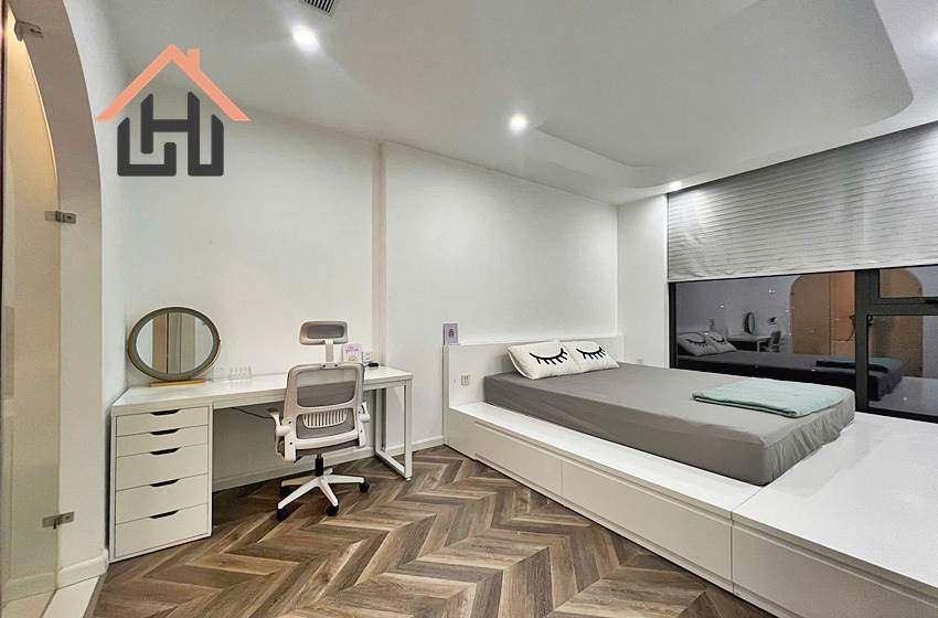 Modern living in this stylish 2-bedroom apartment at the Sun Grand City Thuy Khue.