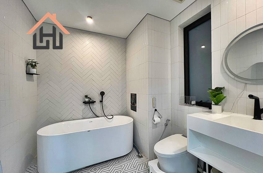 Modern living in this stylish 2-bedroom apartment at the Sun Grand City Thuy Khue.