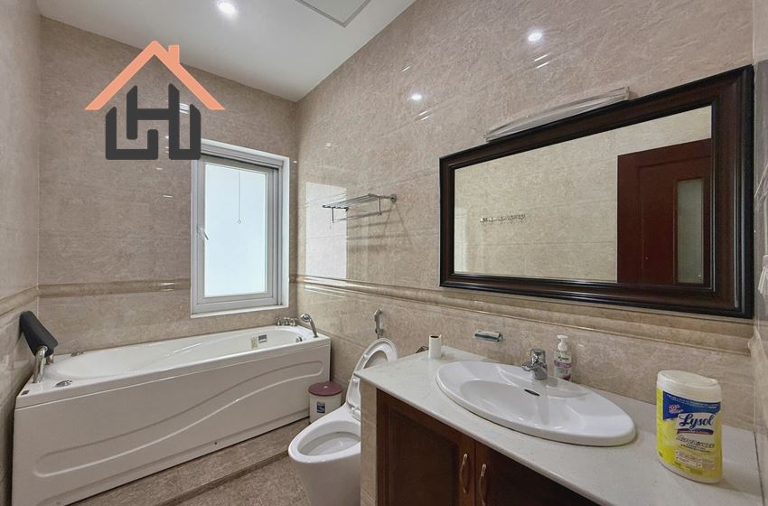 Charming 5-Bed Villa with Private Garden & Attic in Secure Ciputra T-Area, Hanoi