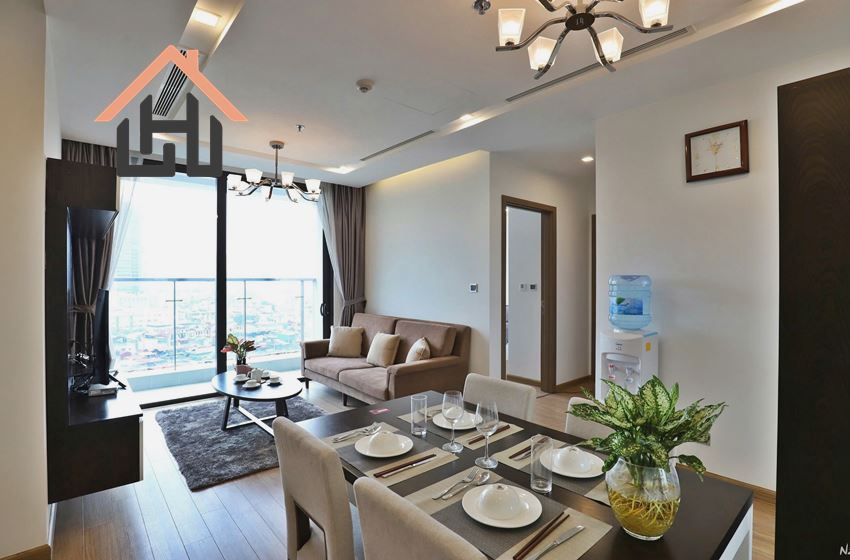 High-Floor 2-Bedroom Apartment with City View, Vinhomes Metropolis, Hanoi