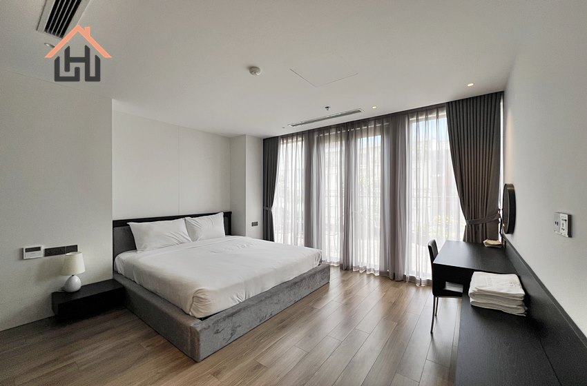Beautiful 2 bedroom apartment for rent in Hoan Kiem with spacious balcony, Hanoi