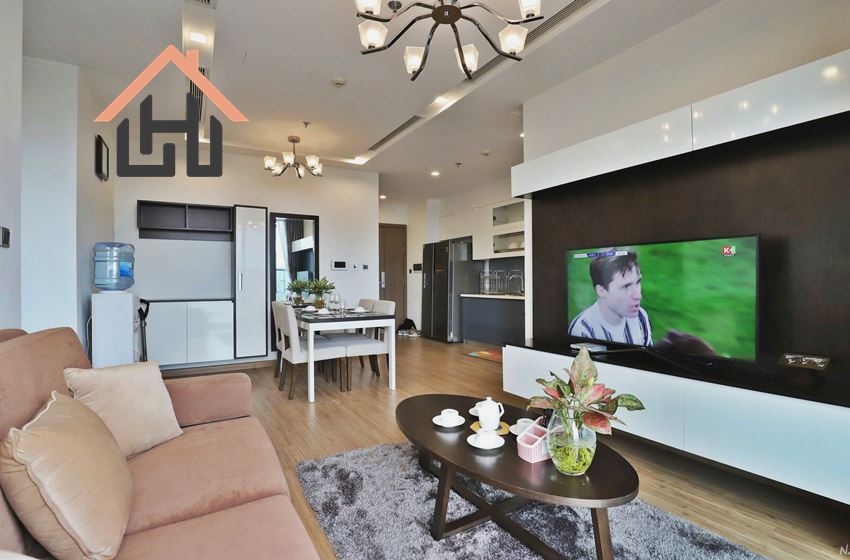 High-Floor 2-Bedroom Apartment with City View, Vinhomes Metropolis, Hanoi