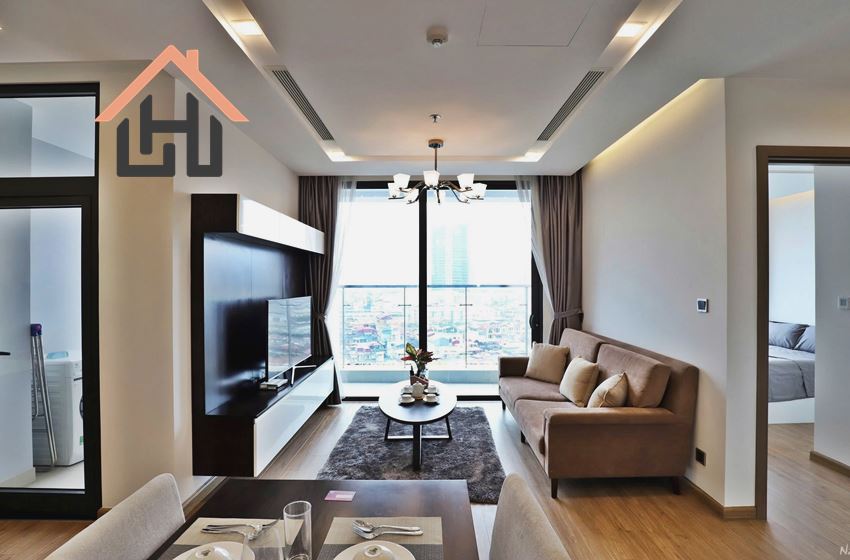 High-Floor 2-Bedroom Apartment with City View, Vinhomes Metropolis, Hanoi
