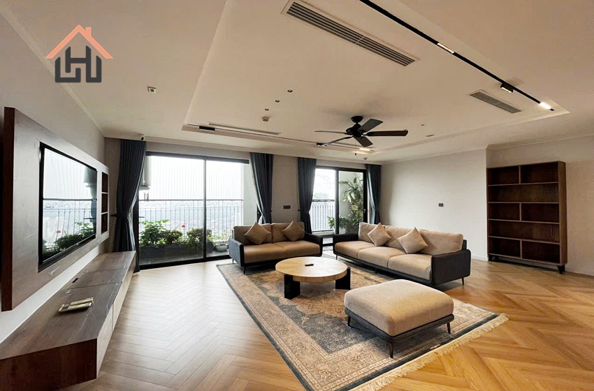 Gorgeous 4 bedroom condominium apartment for rent in Sunshine Riverside, Hanoi