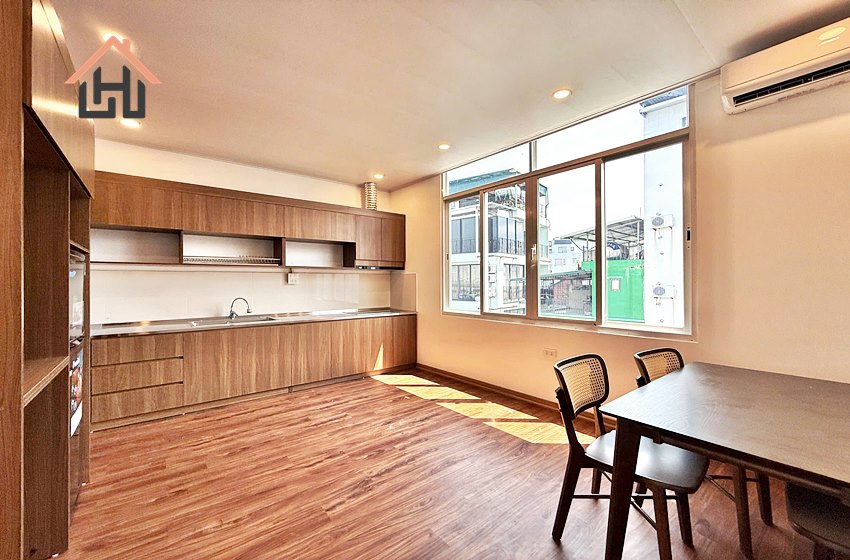 Cosy 1 bedroom apartment with nice lake view for rent in Tay Ho, Hanoi