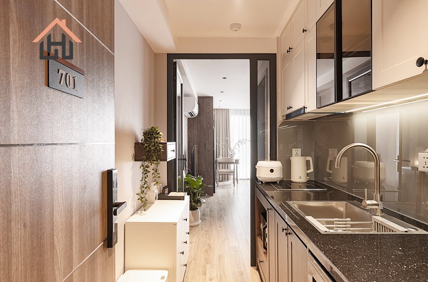 Nice studio apartment for rent in Hoan Kiem, Hanoi