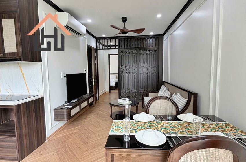 Beautiful 1-Bedroom Apartment for Rent in Ba Dinh, Hanoi