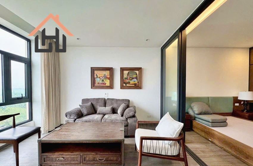 Bright 2-bedroom, 2-bathroom apartment in Tu Lien, Tay Ho, Hanoi